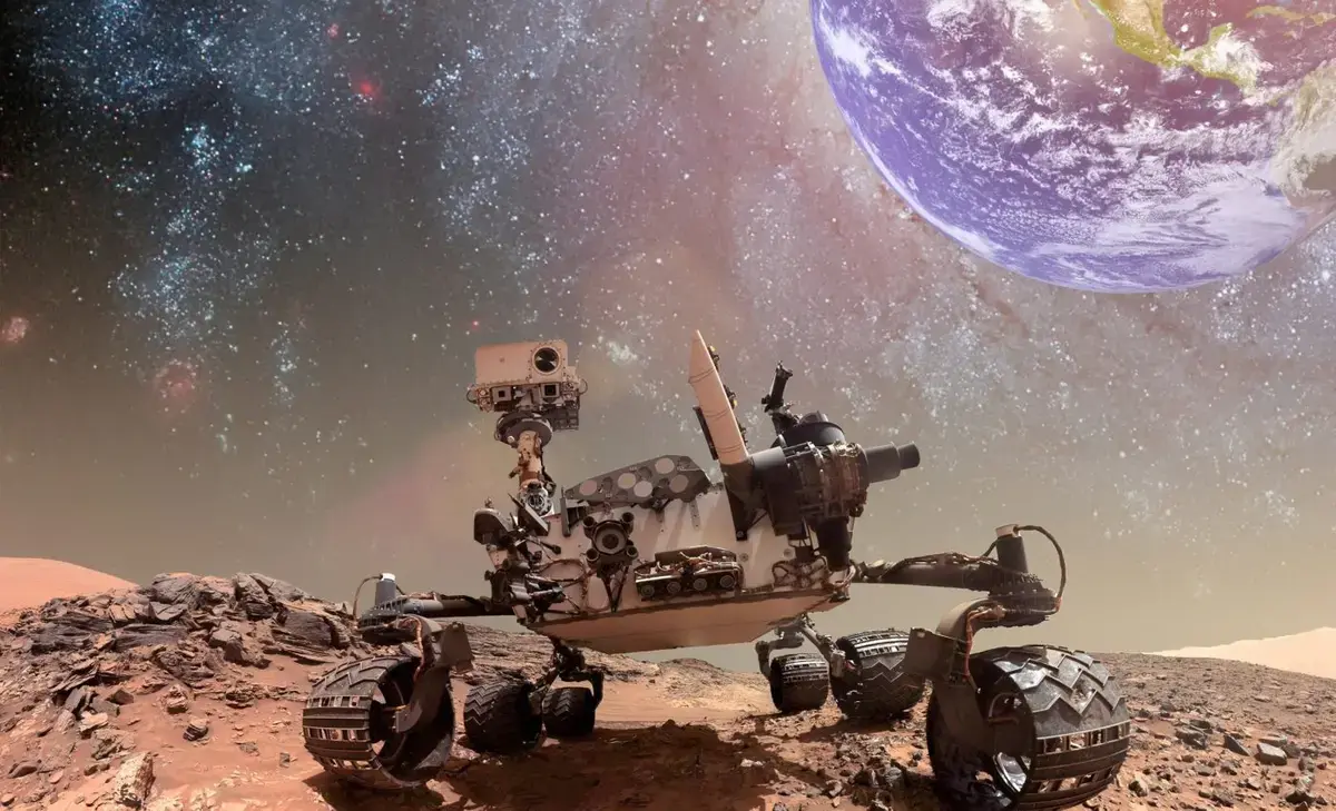 برای اولین بار حرکت کاوشگر کنجکاوی روی مریخ ثبت شد
