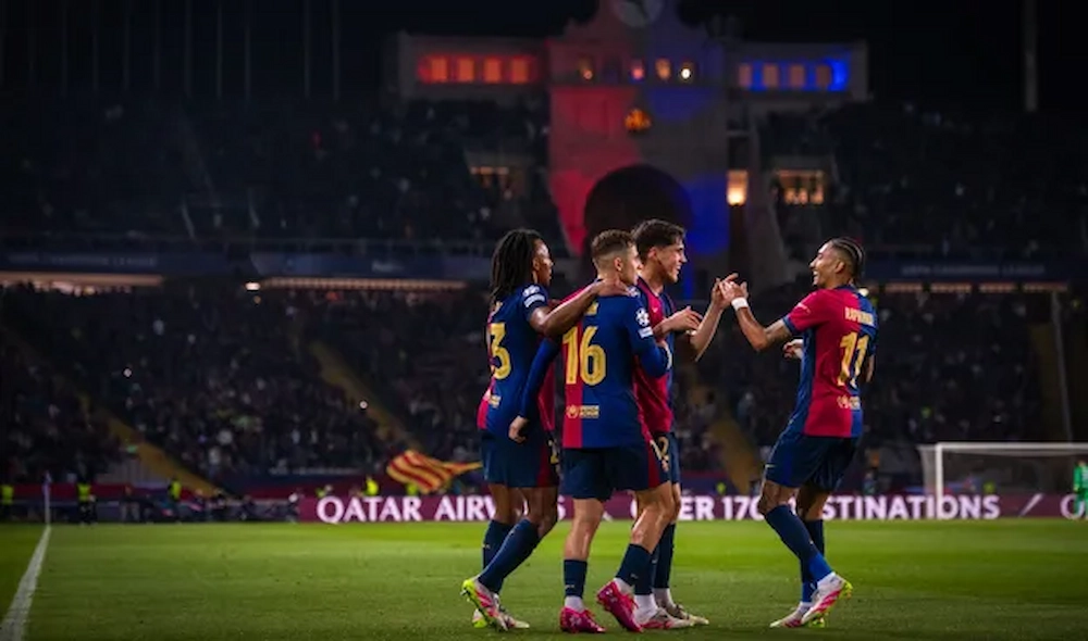 برد پرگل بارسلونا مقابل دورتموند